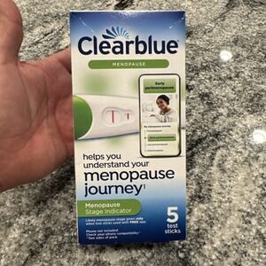 Clearblue Menopause Stage Indicator - 5 Test Sticks Exp‎ 06/2026 #Bin1